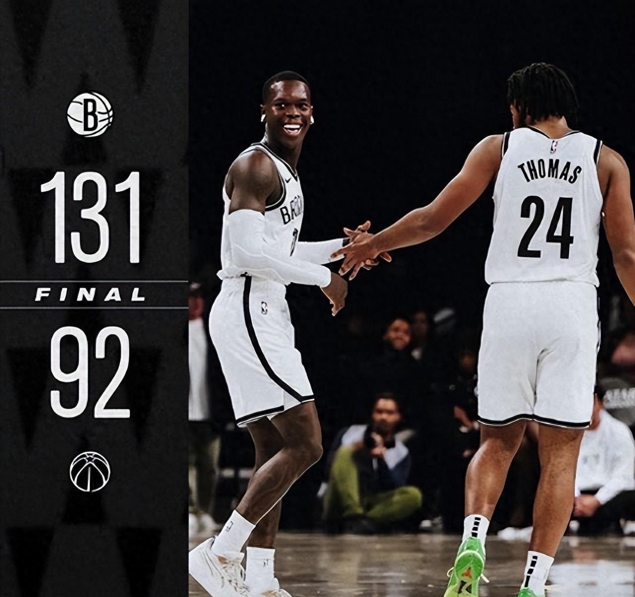 澳客vip注册-篮网轻取奇才，取得重要胜利