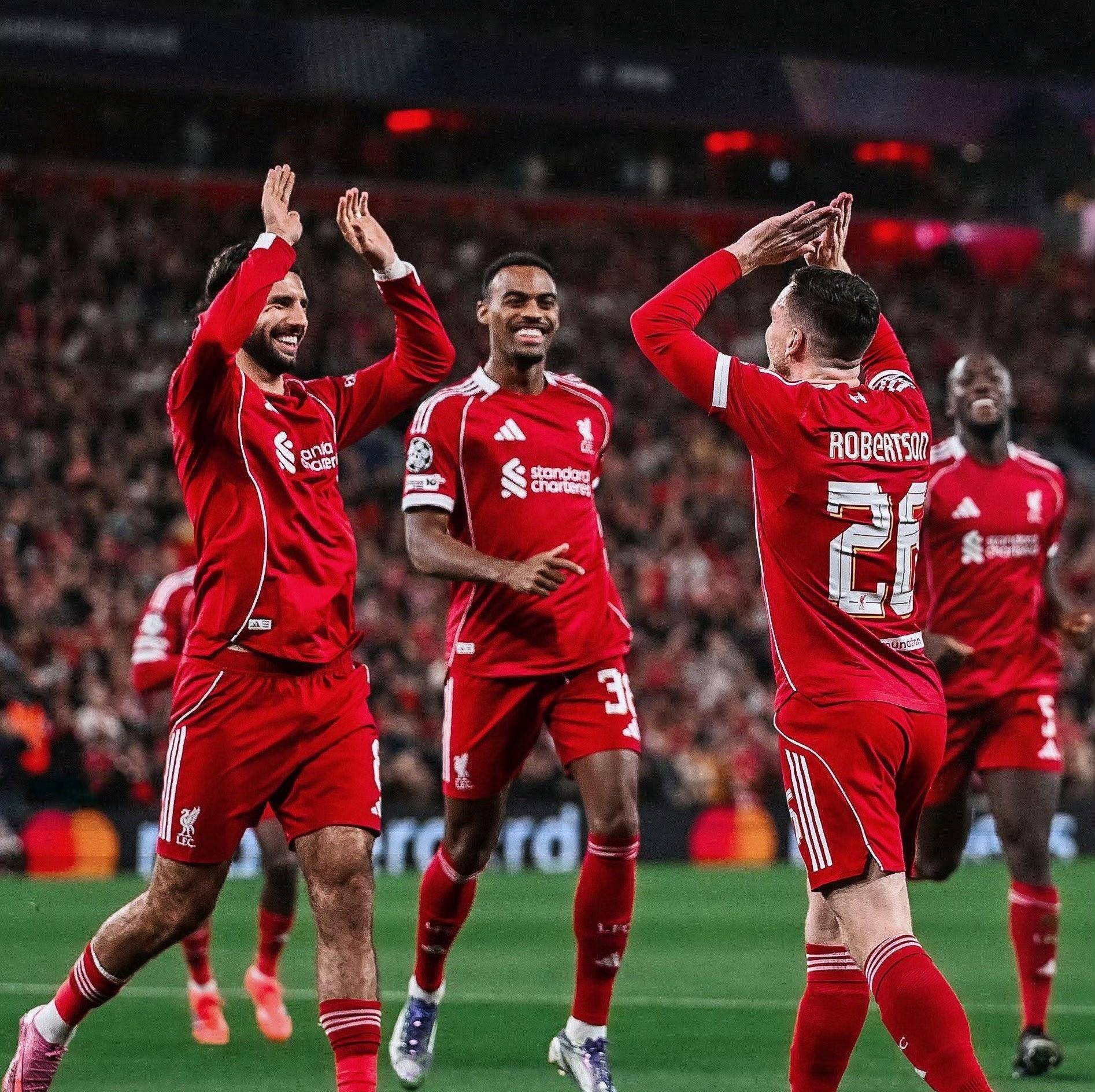 澳客地址-利物浦大胜，高位进军欧冠四强